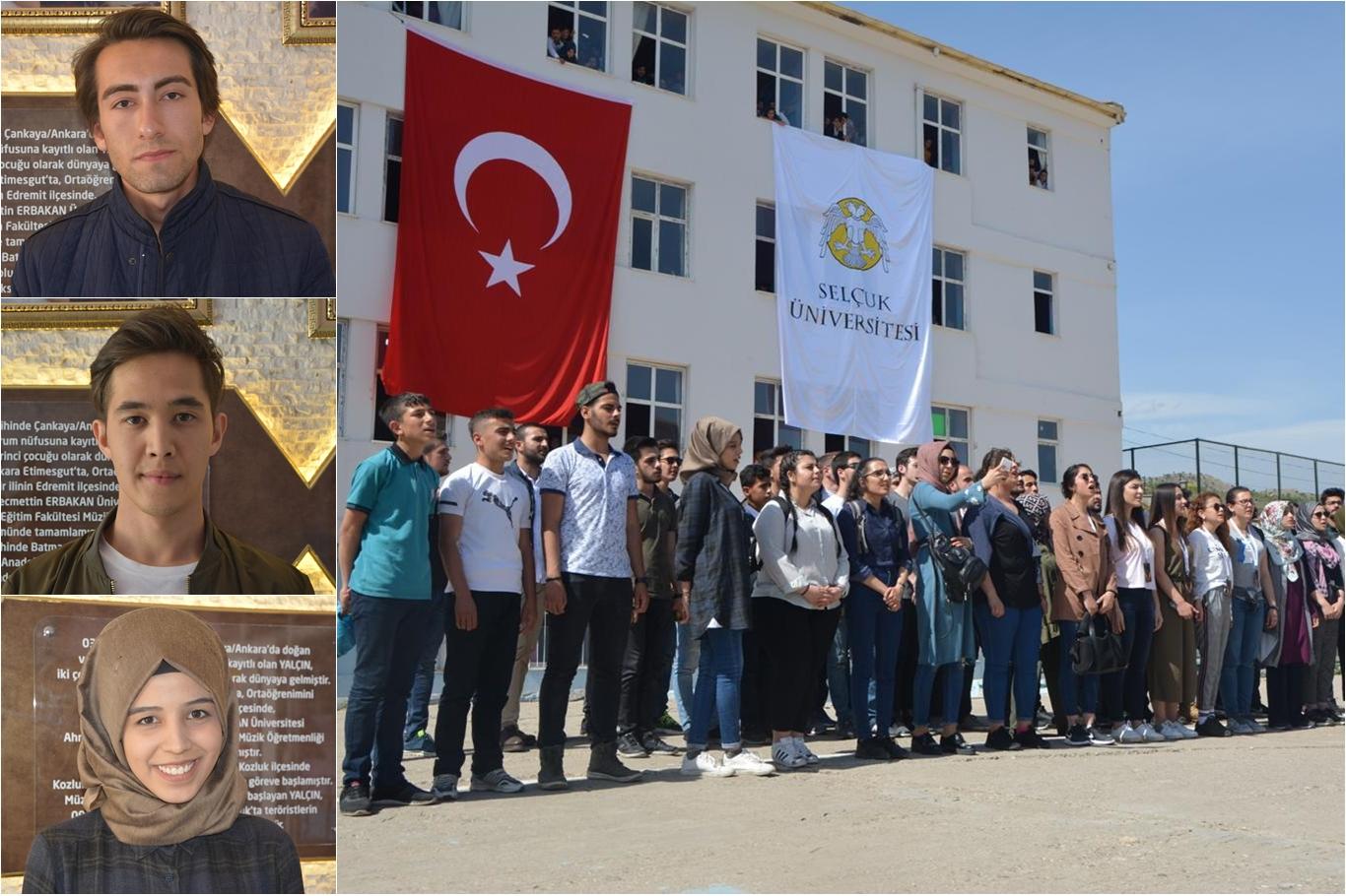 Öğrenciler PKK’nin katlettiği öğretmenin okulunu ziyaret ettiler